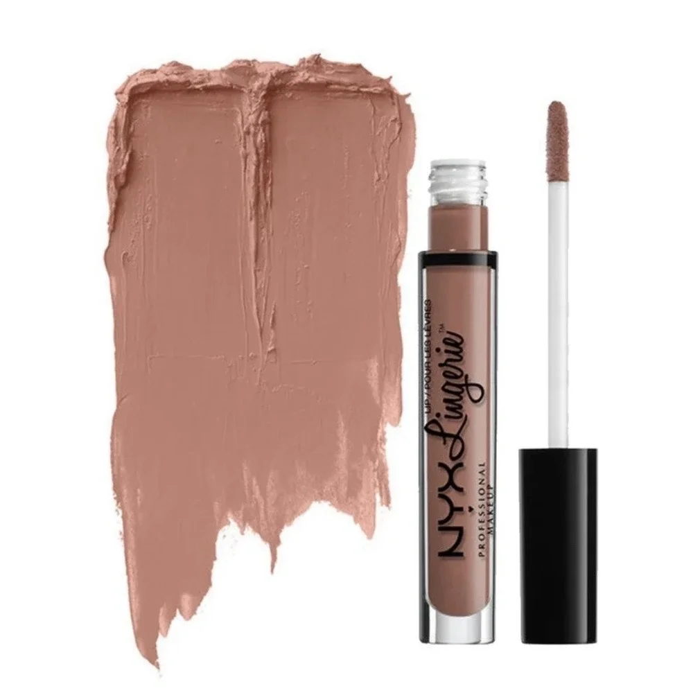 NYX Lip Lingerie Liquid Lipstick Womens OS Push-Up New Matte Nude LIPLI06